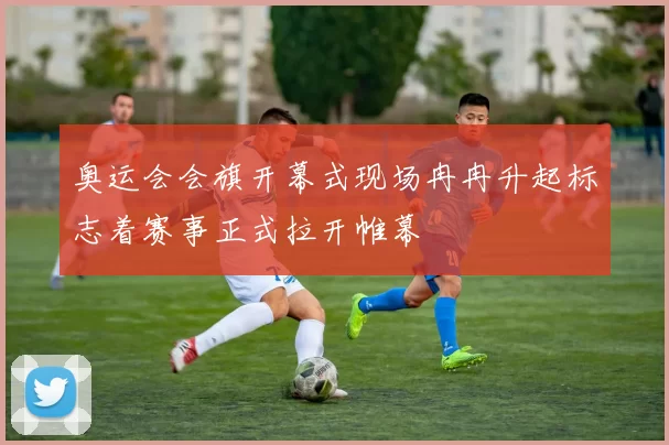 奥运会会旗开幕式现场冉冉升起标志着赛事正式拉开帷幕