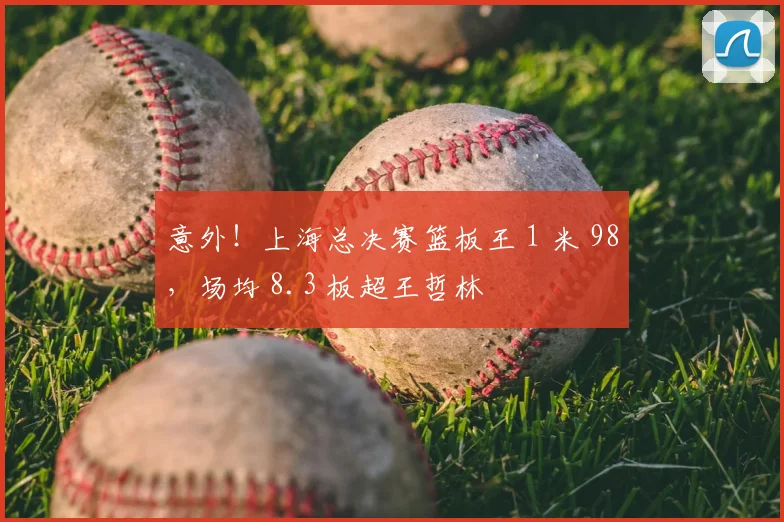 意外！上海总决赛篮板王 1 米 98，场均 8.3 板超王哲林